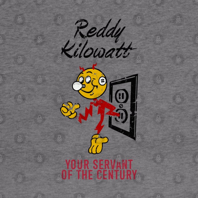 Reddy Kilowatt - Vintage Retrocolor by Sayang Anak